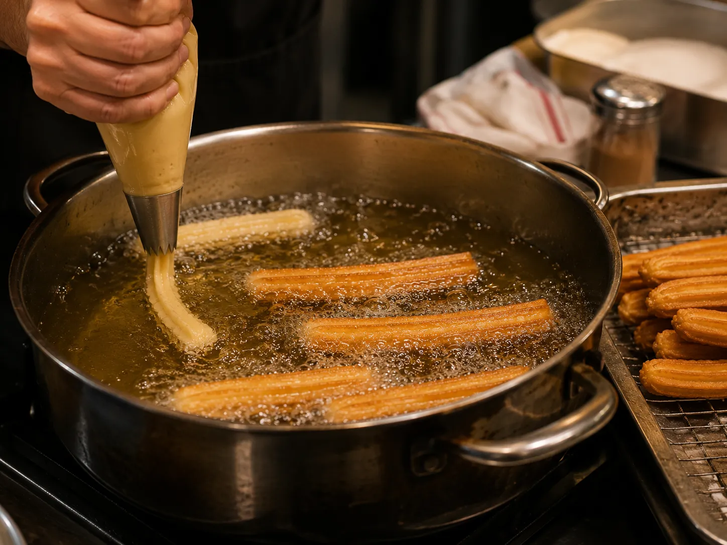 Churros con Chocolate Rezept – Das spanische Original