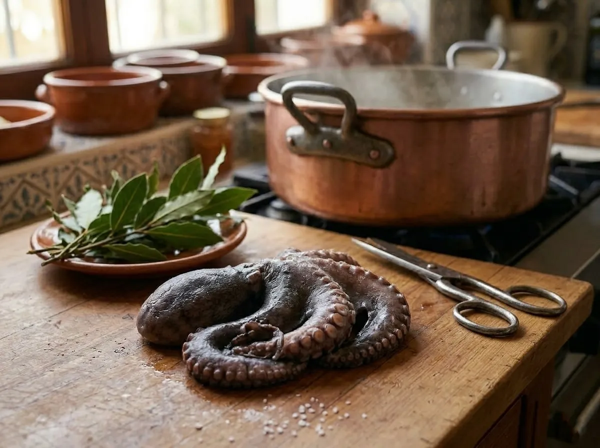 Pulpo a la Gallega Rezept: Zarter Oktopus aus Galicien