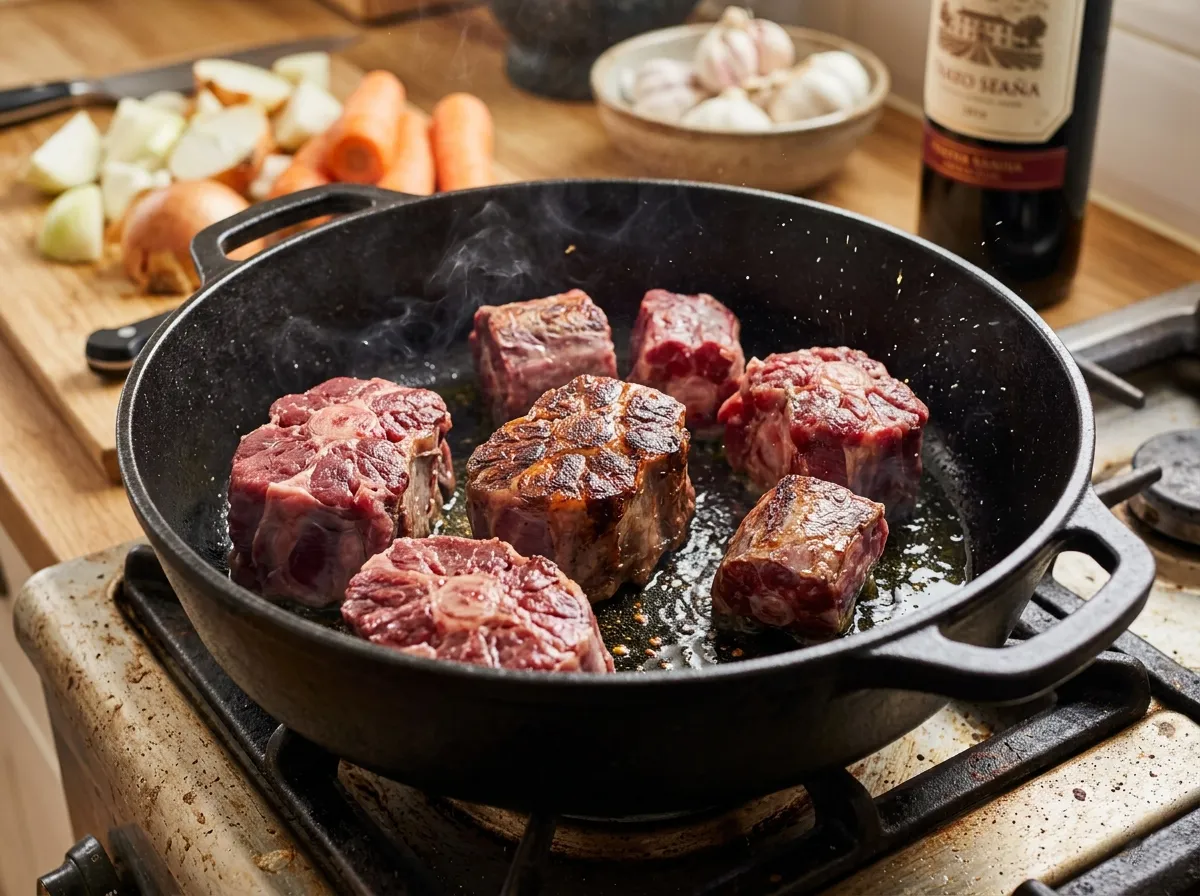Rabo de Toro Rezept: Geschmorter Ochsenschwanz nach andalusischer Art aus Córdoba