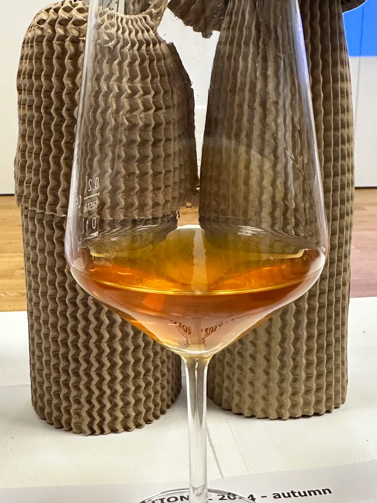 Fantastische Farbe im Glas