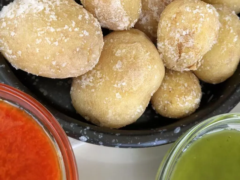 Kartoffeln mit Sossen