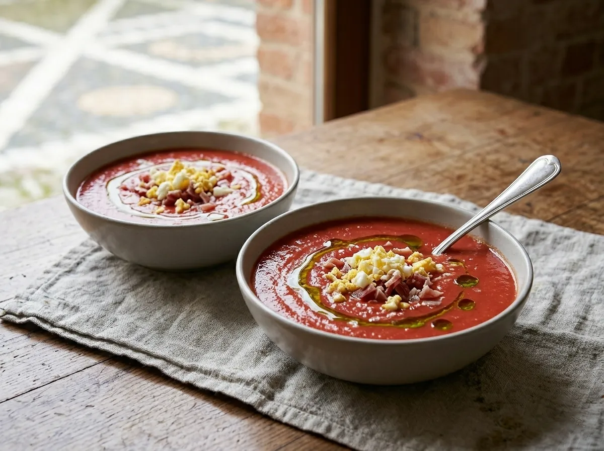 Salmorejo Rezept: Kalte Tomatencreme aus Córdoba