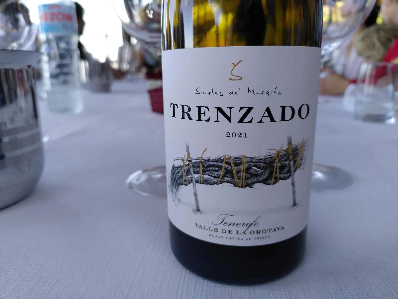 Der Der Trenzado ist der Einstiegsweißwein von Suertes del Marques