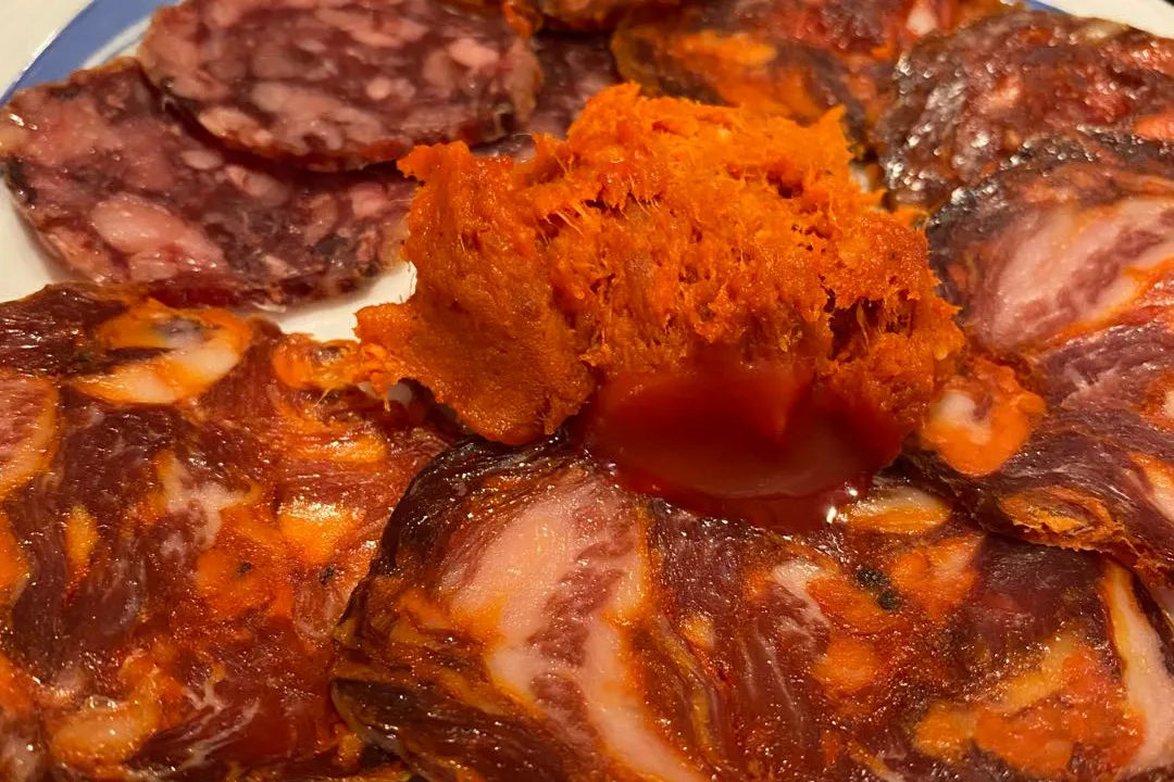 Wurst beim Interview