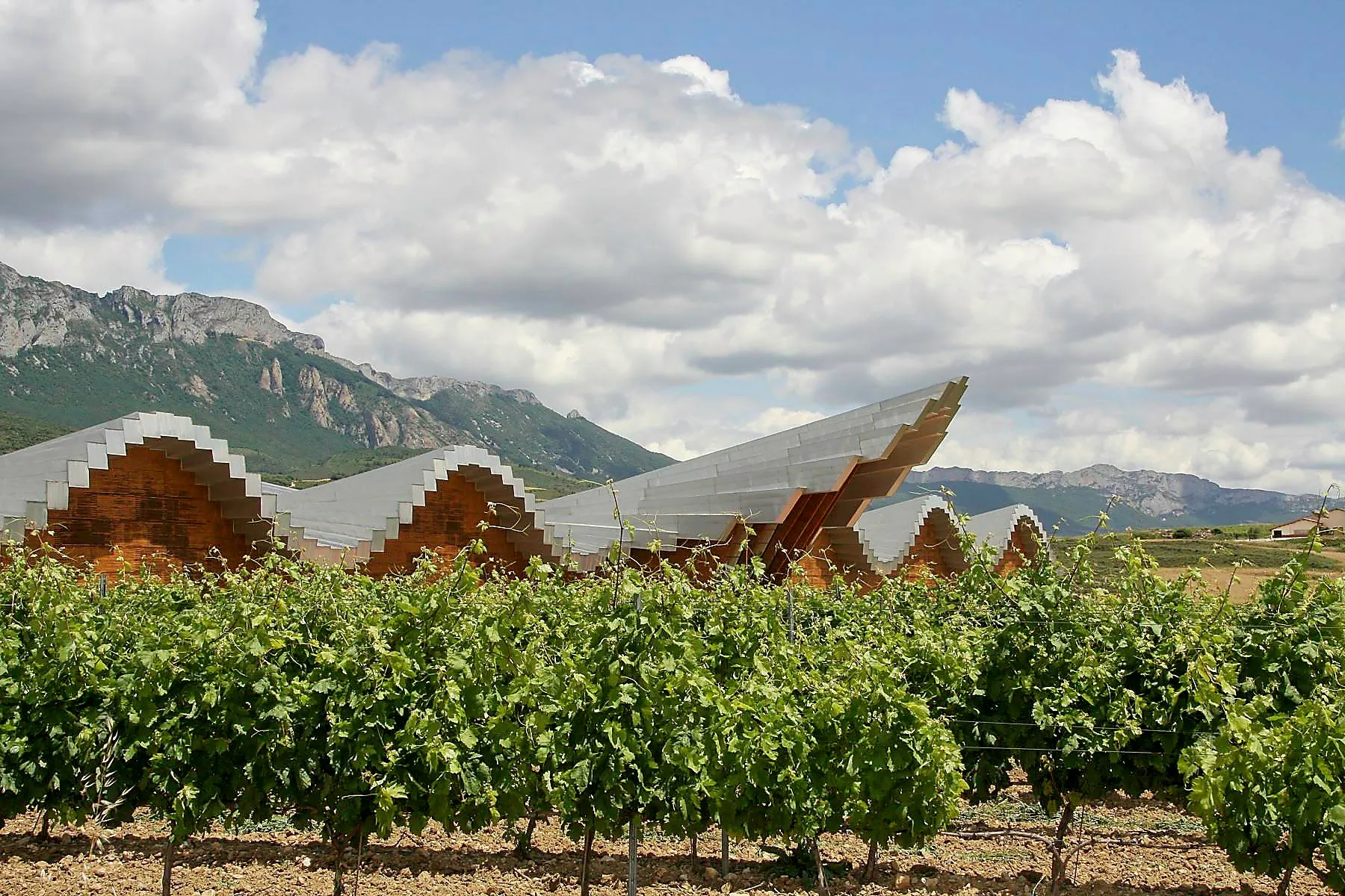 futuristisches Weingut Ysios