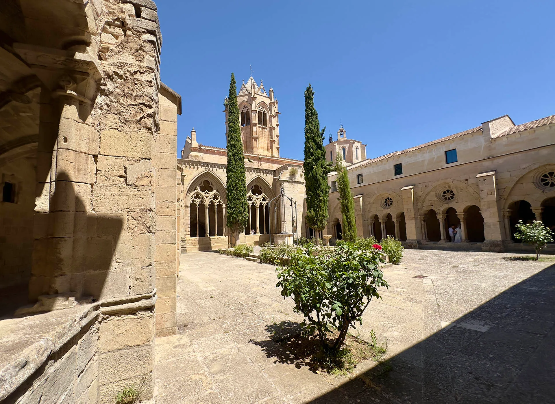 Klosteranlage mit Innenhof